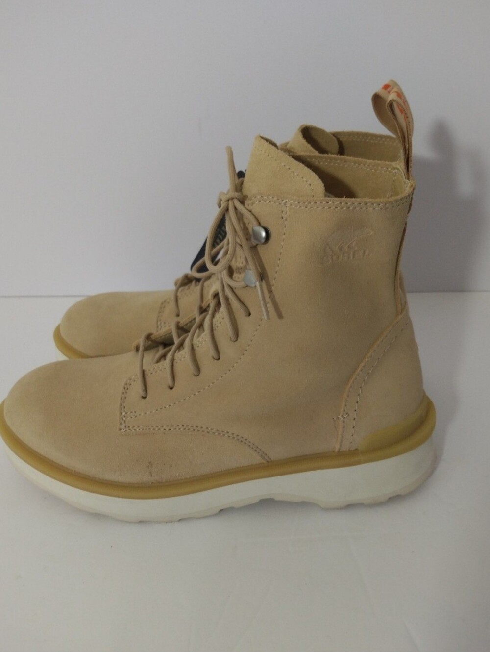 Sorel Hi Line Lace Up Tan  10